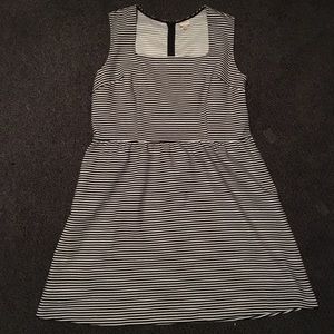 Black & White Striped Dress
